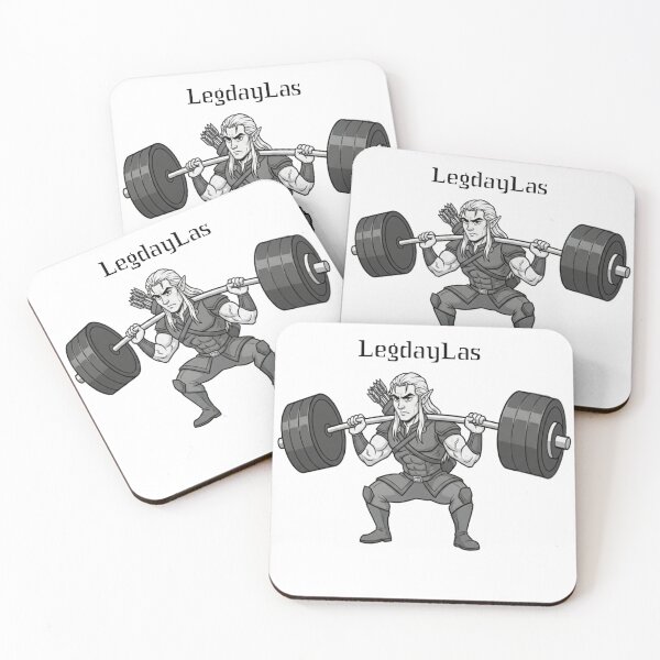 Item preview, The Fellowship of the Whey - LegdayLas Gymbro designed and sold by PerchfishR.