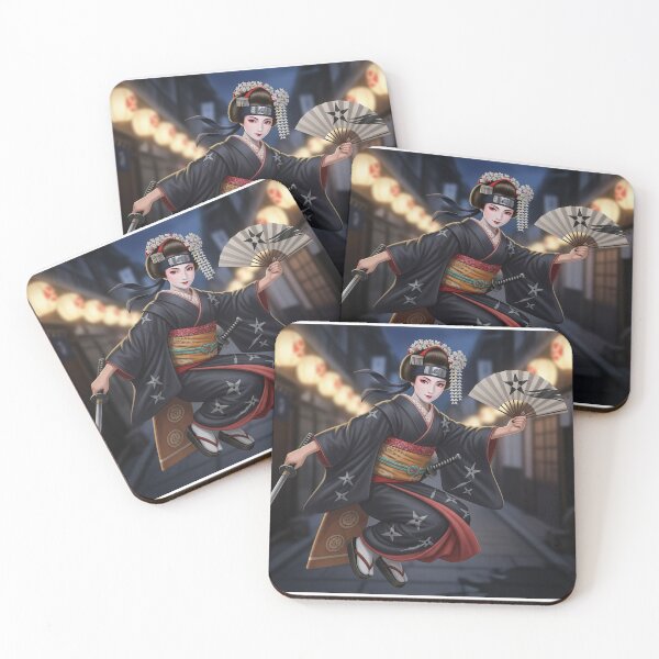 Item preview, japanese Ninja & Maiko = Ninjaiko designed and sold by hamusun.