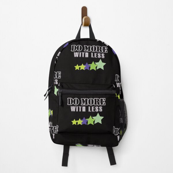 Item preview, Do More With Less Minimalist Lifestyle Art Design designed and sold by Combat Skies.