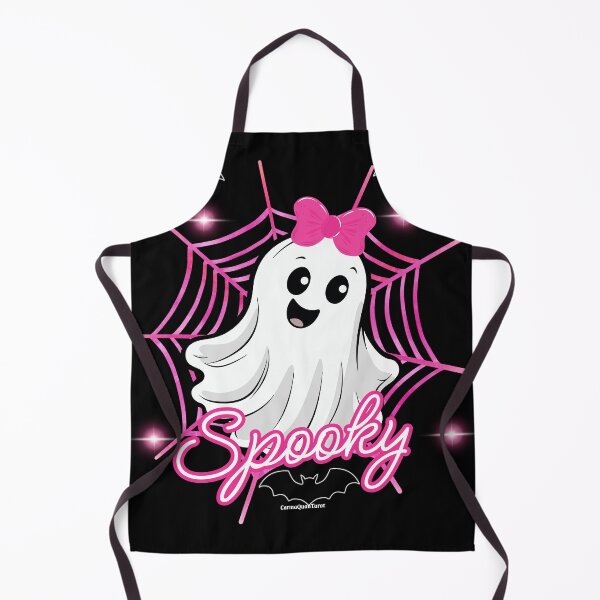 Item preview, Spooky Pink Bow Ghost Design designed and sold by CarmaQuanTarot.