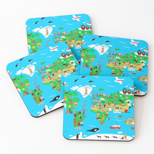 Item preview, World Map designed and sold by Anna Krawczyk.