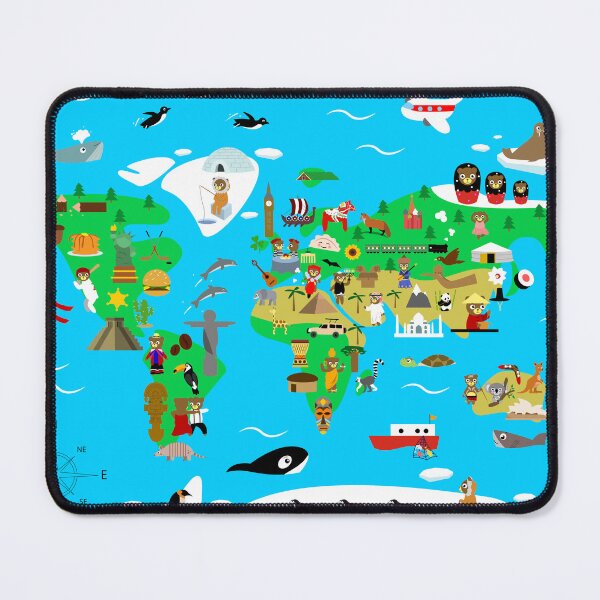 Item preview, World Map designed and sold by Anna Krawczyk.