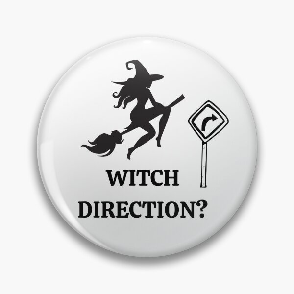 Item preview, Witch Direction • ¿Qué Bruja Dirección? • Qual Bruxa Direção? designed and sold by LenaBlueDesigns.