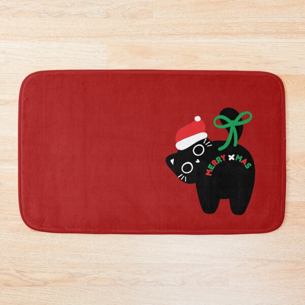 Item preview, Funny Christmas Cat – Great Holiday Gifts for Cat Lovers - Funny Merry Xmas Cat designed and sold by DesignByLeo.
