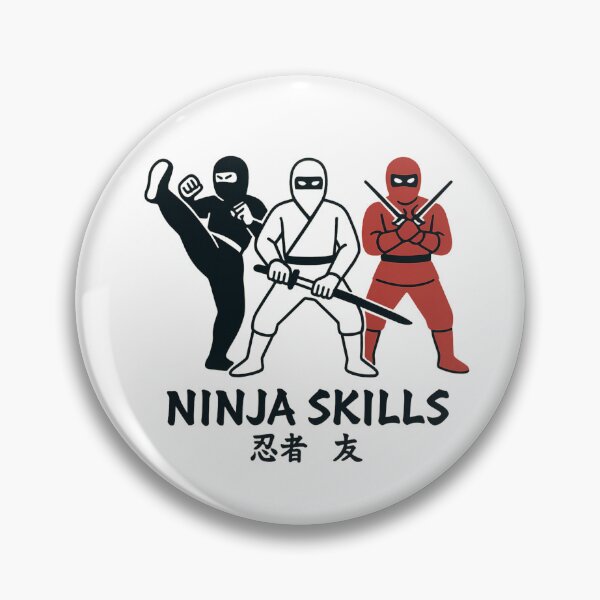 Item preview, NINJA SKILLS - Design - Unleash Your Inner Stealth  designed and sold by CleverCulture.