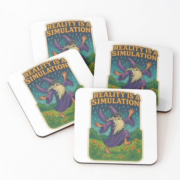 Item preview, Wizzlor the Whimsical Wizard - Reality is a Simulation designed and sold by gorff.