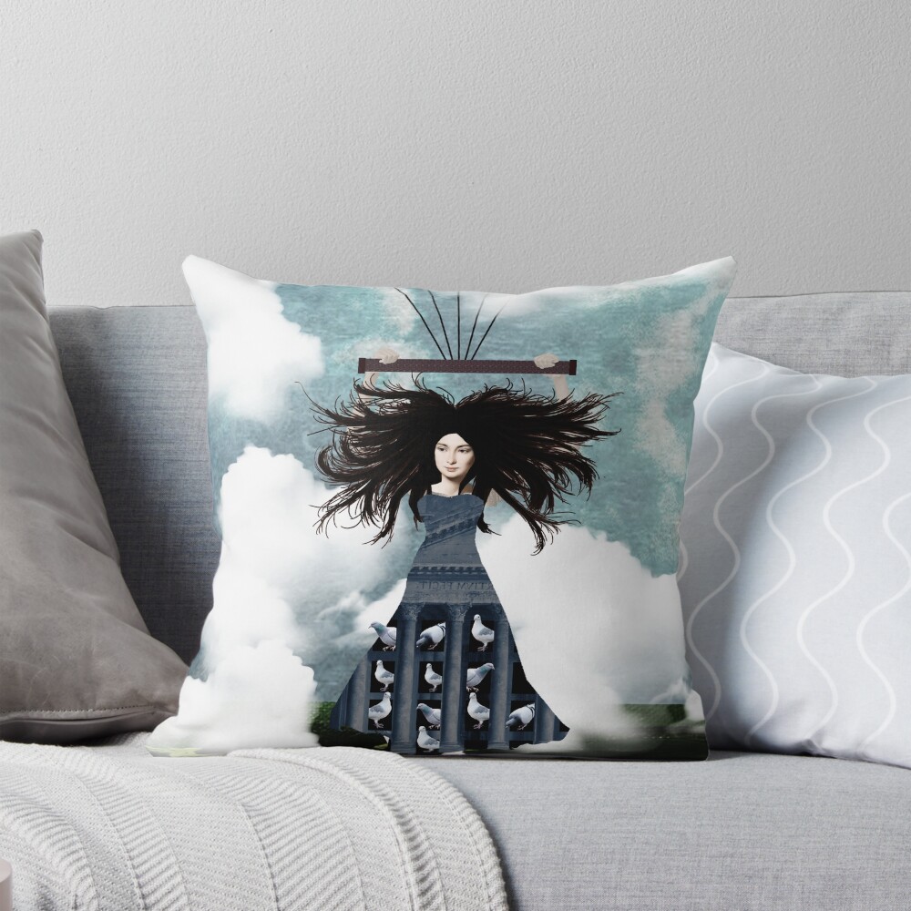 Item preview, Throw Pillow designed and sold by Design4uStudio.