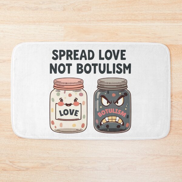 Item preview, Grab Your Balls It’s Canning Season – Spread Love Not Botulism Funny Jars designed and sold by jelonkaa.