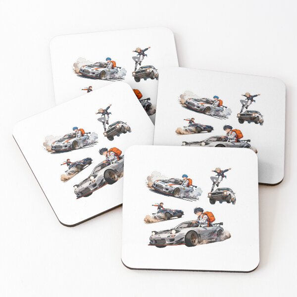 Item preview, Car race group stickers cars  designed and sold by Gurjeetpixelart.
