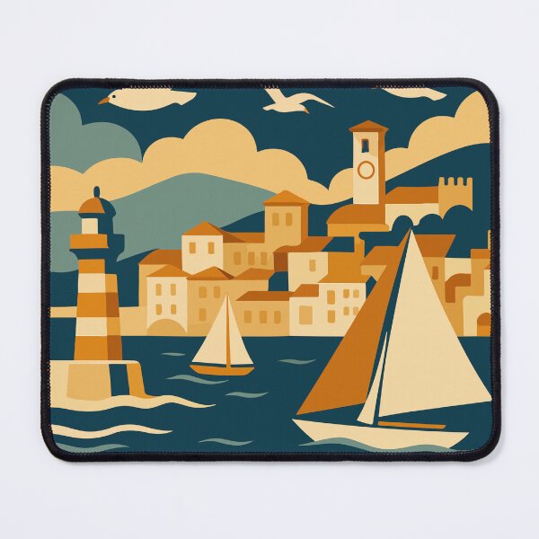 Item preview, Cannes Travel Poster designed and sold by rogue-design.