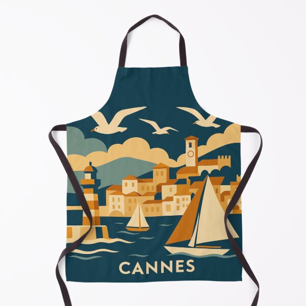 Item preview, Cannes Travel Poster designed and sold by rogue-design.