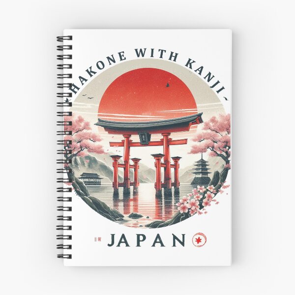 Item preview, Vintage Hakone with Kanji Torii Gate designed and sold by devonclemon.