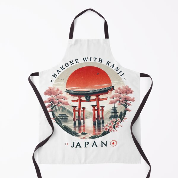 Item preview, Vintage Hakone with Kanji Torii Gate designed and sold by devonclemon.