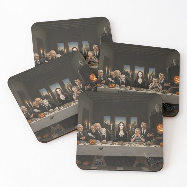 Item preview, The Addams Family Supper | Halloween Parody of The Last Supper designed and sold by The Classics Freak.
