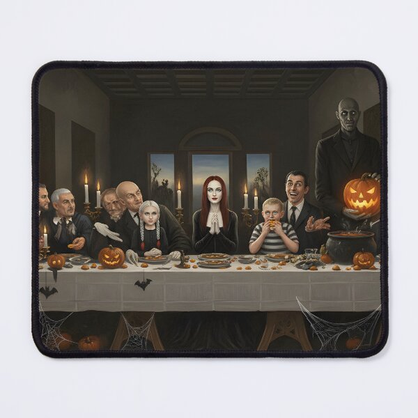 Item preview, The Addams Family Supper | Halloween Parody of The Last Supper designed and sold by The Classics Freak.