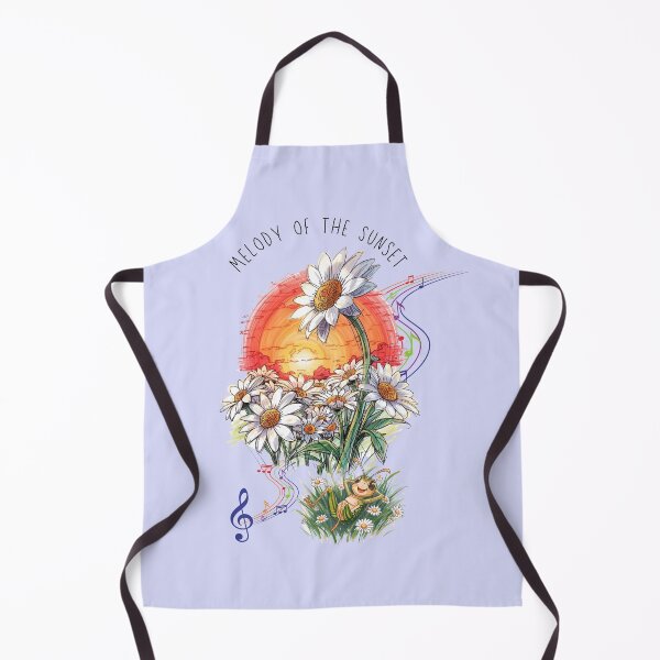 Item preview, Sunset Melody The Cricket and the Daisies designed and sold by Ciervo Primavera.