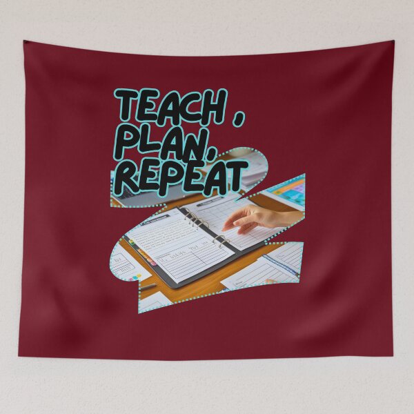 Item preview, Teach, Plan , Repeat | Rosewood designed and sold by Grixel's Paang Gala Shop.