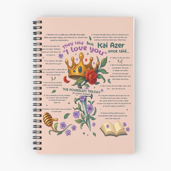 Item preview, Kai Azer I Love You In Powerless Book lover Kai And Paedyn designed and sold by RamblingsRose.