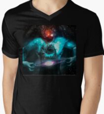 Possess the Galaxy in the Grasp of Your Hands Men's V-Neck T-Shirt