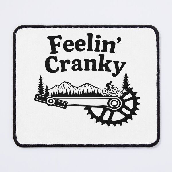 Item preview, Feelin' Cranky Mountain Biking Shirt and Apparel designed and sold by KickerApparel.