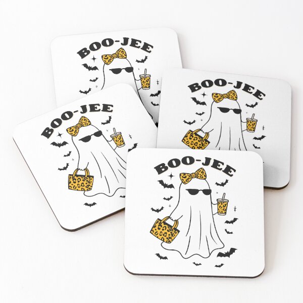 Item preview, Boo-Jee Ghost – Glam Halloween Funny Ghost designed and sold by pixelated_echoes.