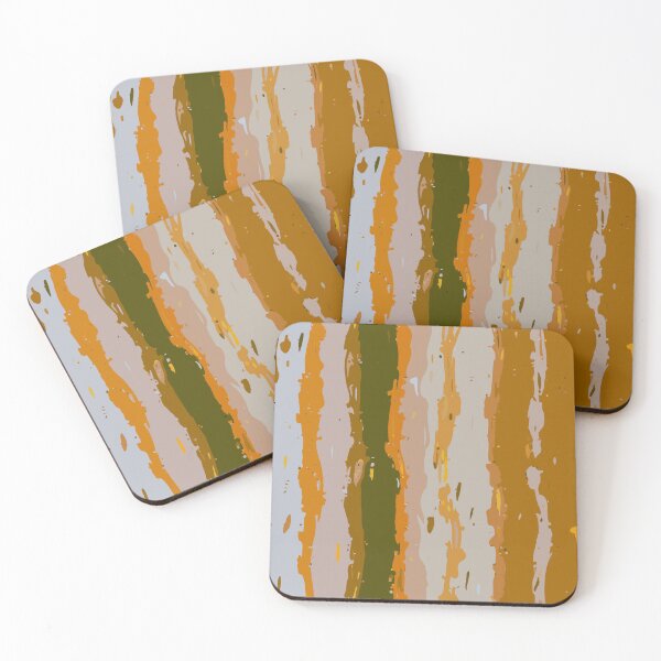 Item preview, Earthy Autumn Painterly Stripes designed and sold by Fezzyboo.