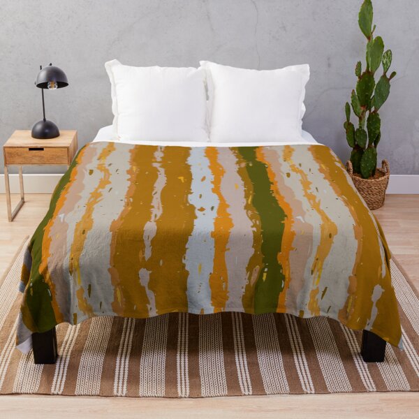 Item preview, Earthy Autumn Painterly Stripes designed and sold by Fezzyboo.