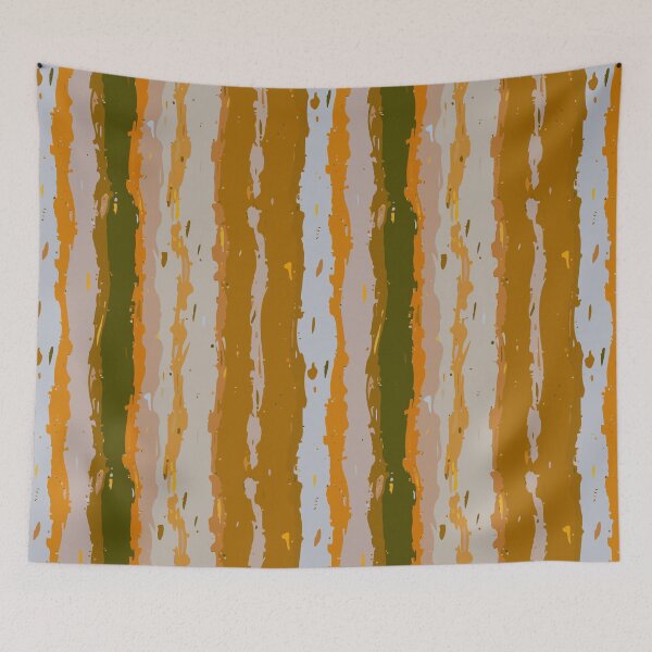 Item preview, Earthy Autumn Painterly Stripes designed and sold by Fezzyboo.