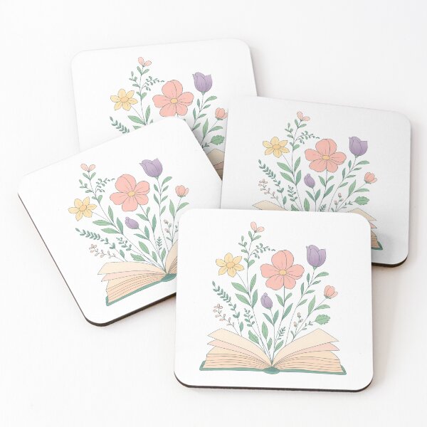 Item preview, Flowers Growing From Book  designed and sold by Vibrantdream.