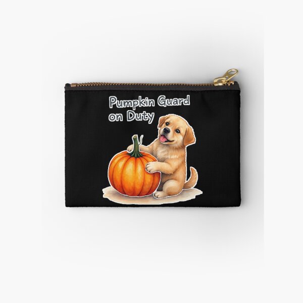 Item preview, Cute Dog with Halloween Pumpkin designed and sold by ShimaiStore.
