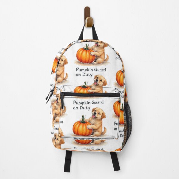Item preview, Cute Dog with Halloween Pumpkin designed and sold by ShimaiStore.