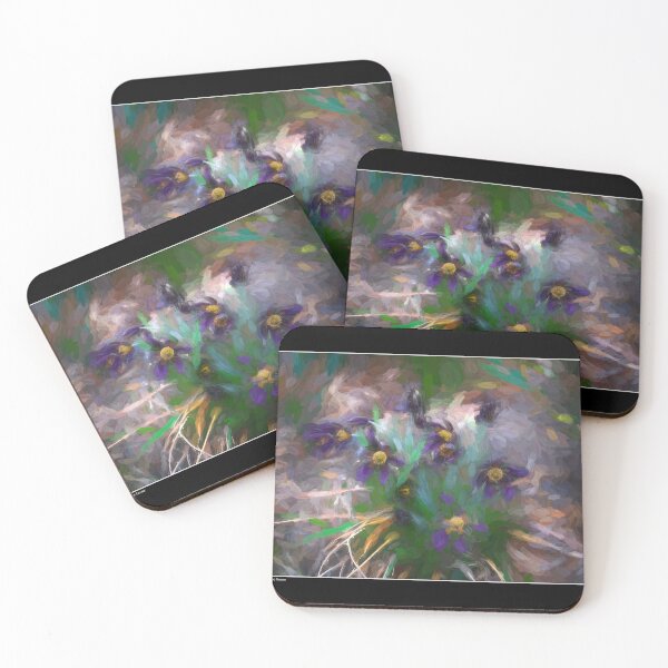 Item preview, Jane Kenyons Pasque Flower Fine Art Poster designed and sold by Wayne King.