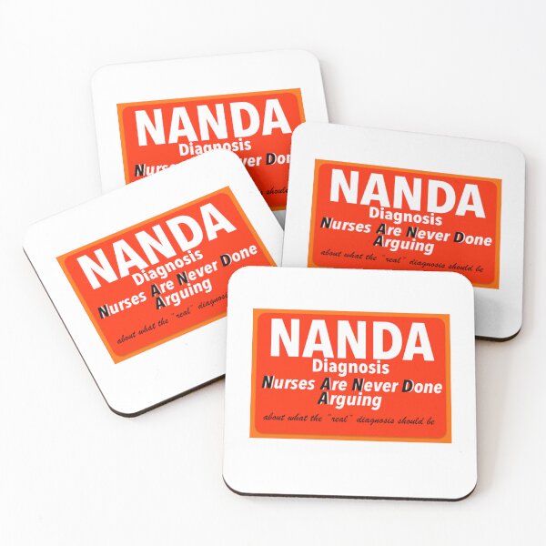 Item preview, Nurse Humor: NANDA Print Novelty designed and sold by PSST-Design.
