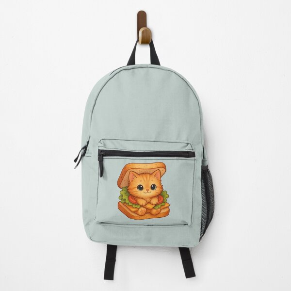 Item preview, CuteKitten #KawaiiArt #CatLovers #AdorableDesign #FunnyTShirt #FoodAndCats #CuteSandwich  designed and sold by NinaCreator.