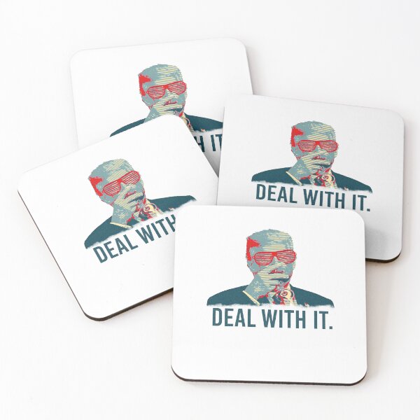 Item preview, DEAL WITH IT - DONALD TRUMP designed and sold by Patriotic-Eagle.
