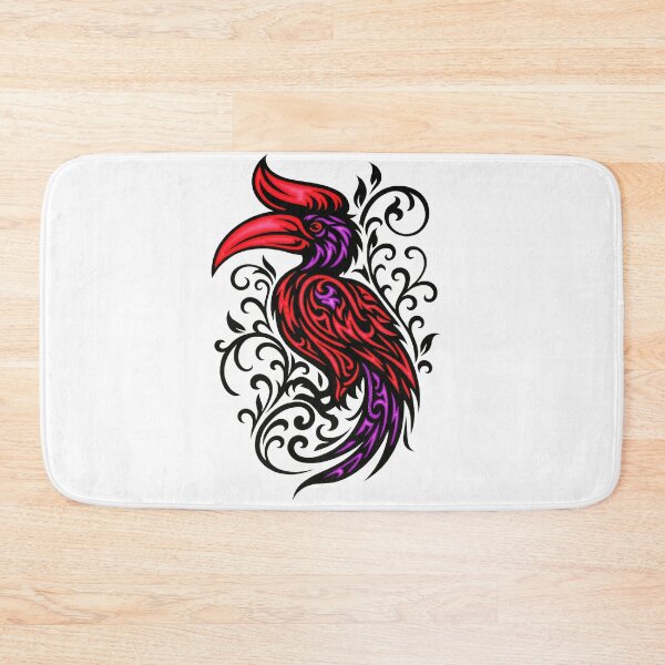 Item preview, rhinoceros hornbill tribal designed and sold by Toragasira.