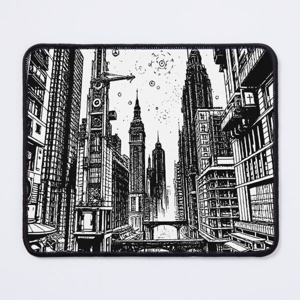 Item preview, Immaginary view from future designed and sold by tesserakt shop.