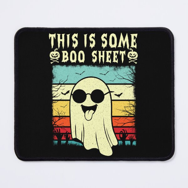 Item preview, This Is Some Boo Sheet – Funny Retro Ghost Halloween designed and sold by Galaxi Tee.