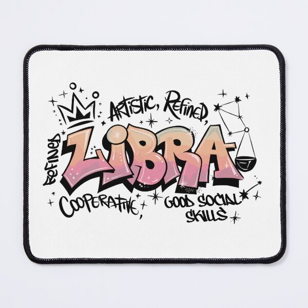 Item preview, Libra Zodiac Personality Graphic – Astrology Star Sign Design for Balanced Libras designed and sold by JoeZigns81.