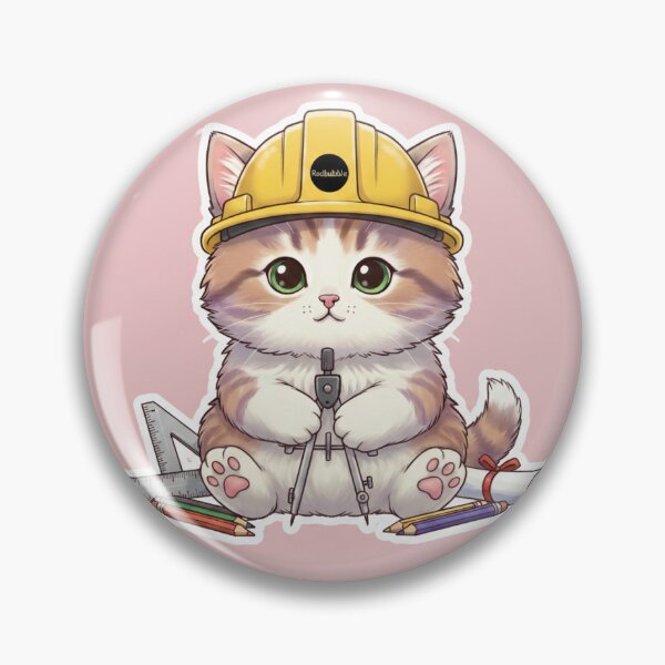 Item preview, Adorable Architect Tabby Cat designed and sold by Purple-W4R.