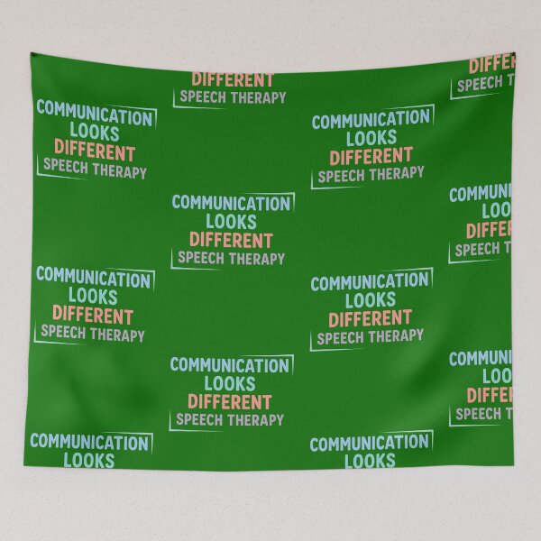 Item preview, Communication Looks Different Speech Therapy | Mental Health Support | SLP Speechie Gift designed and sold by Lunaria Arts.