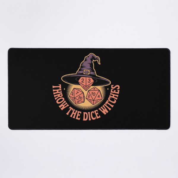 Item preview, Throw The Dice Witches – Witchy Dice RPG Fantasy Design designed and sold by GlessedUp.
