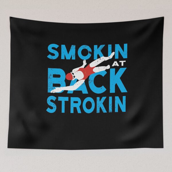 Item preview, Womens Smokin at Backstroke Swim designed and sold by oberdoofus.