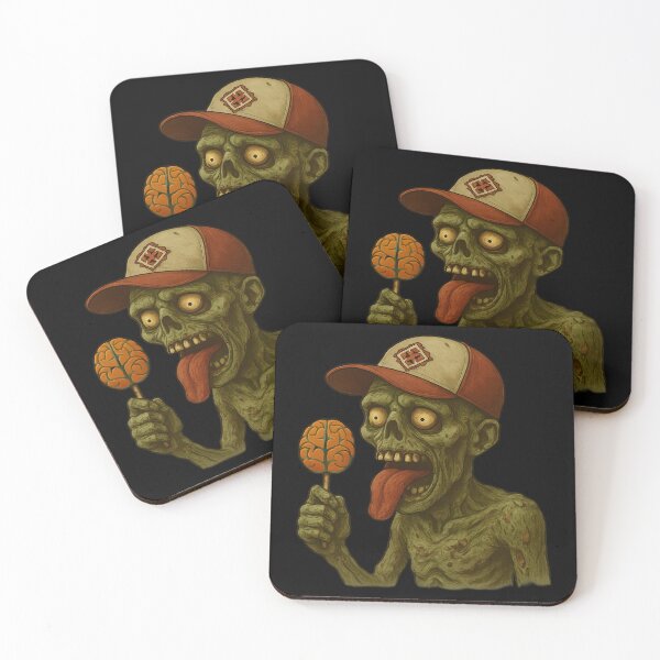 Item preview, Zombie with Lollipop - Green Undead designed and sold by NightTimeJ.
