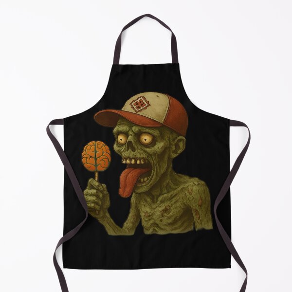 Item preview, Zombie with Lollipop - Green Undead designed and sold by NightTimeJ.