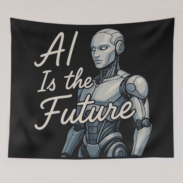 Item preview, AI is the Future designed and sold by Pixel Bloom 71.