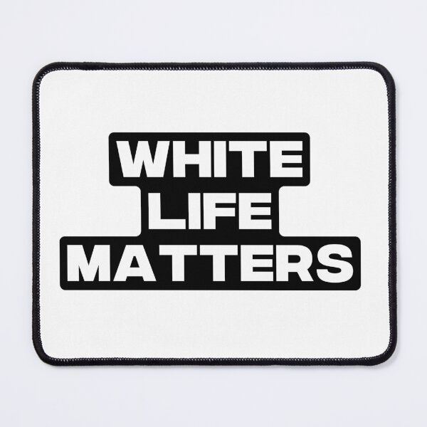Item preview, White Life Matters – Statement Design designed and sold by ex-altera.