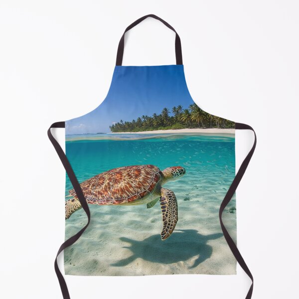 Item preview, Tranquil Turtle's Tropical Escape designed and sold by ART-POD-PL.