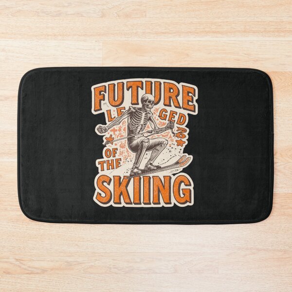 Item preview, Future Skiing Legend Skeleton Athlete designed and sold by Zakrytos ★★★★★.