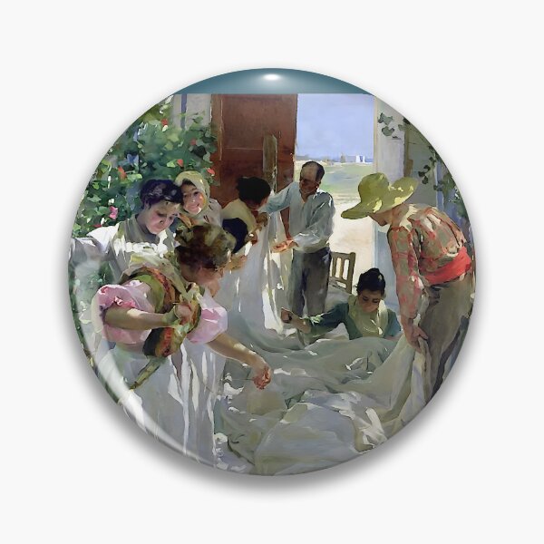 Item preview, Mending the Sail - Joaquin Sorolla y Bastida designed and sold by Jon-Baran.